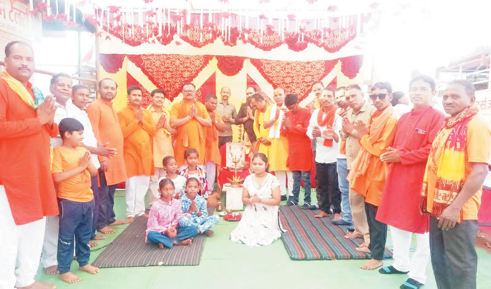 जामगांव में हनुमान जयंती धूमधाम से मना