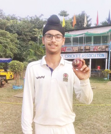 बीसीसीआई के विशेष कैम्प में अर्शवीर का चयन