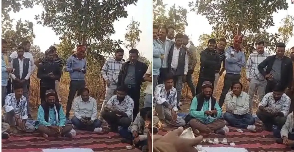 कुमेली घाट जंगल में अवैध जुआ का खुलासा, टीआई-सिपाही निलंबित