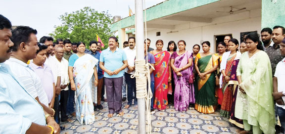भाजपा का 47वां स्थापना दिवस: जशपुर सहित सभी मंडलों में ध्वजारोहण