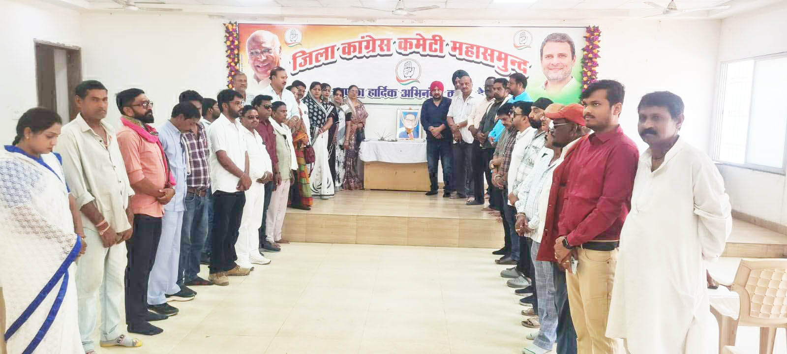 कांग्रेस भवन में मनी अम्बेडकर की जयंती