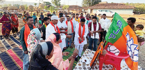  भाजपा अनुसूचित मोर्चा ने मनाई डॉ. अंबेडकर जयंती