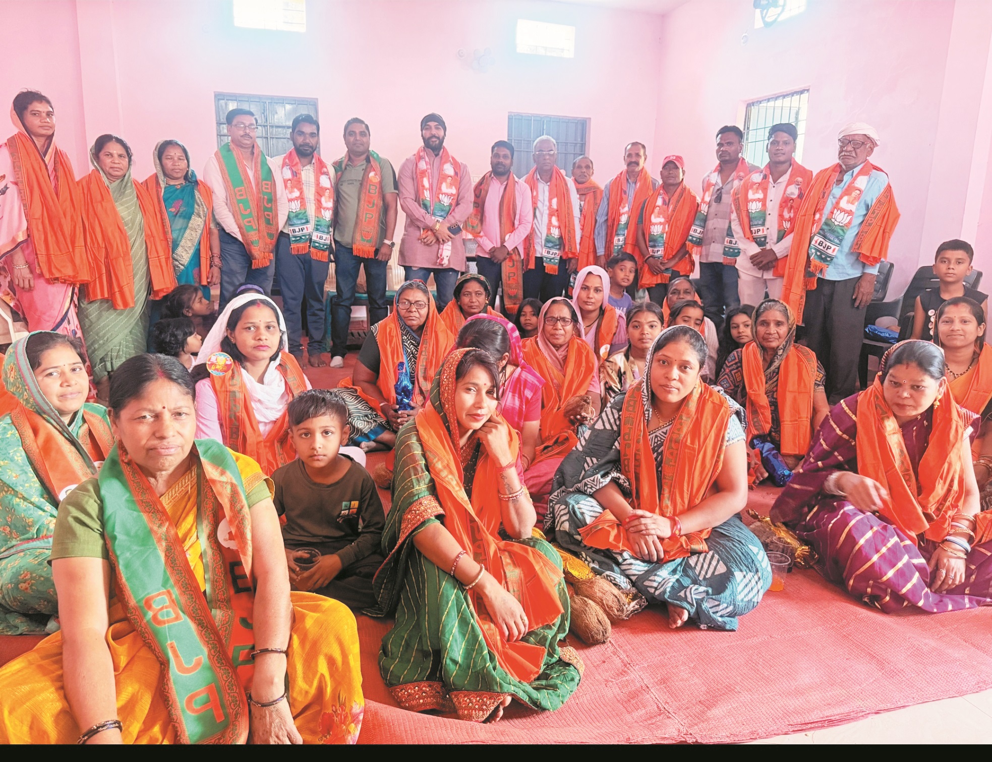 गांव, शहर व बूथ चलो कार्यक्रम अभियान