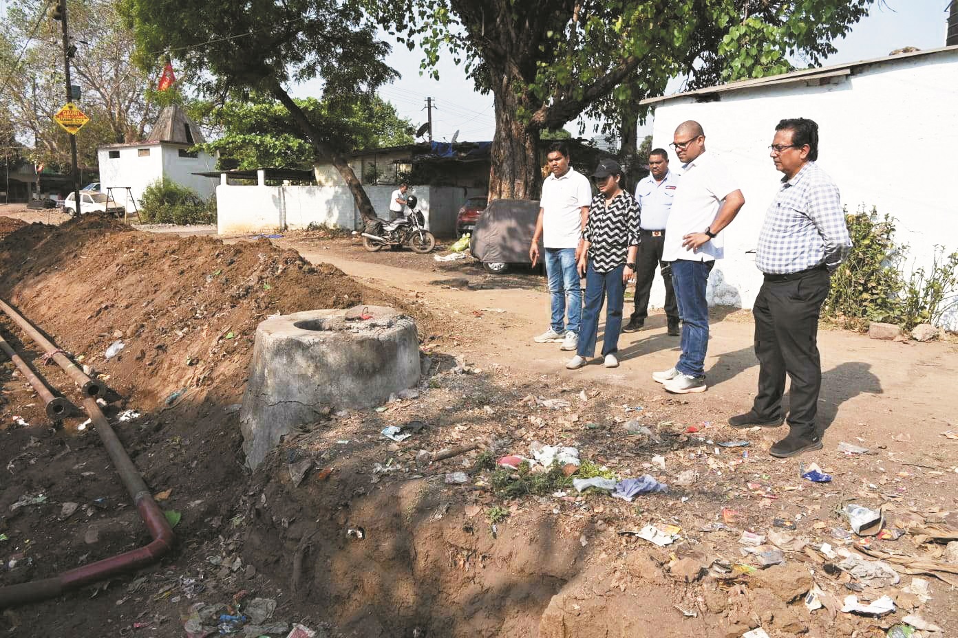 पाइप लाईन संधारण जल्द पूर्ण हो-आयुक्त