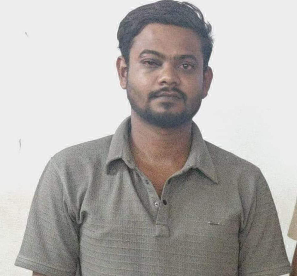 पत्नी से अवैध संबंध के शक में हमला,  आरोपी गिरफ्तार