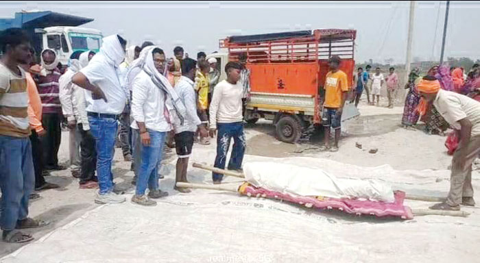 सेरीखेड़ी के पास ट्रक ने ली दो बाइक सवारों की जान, एक गंभीर