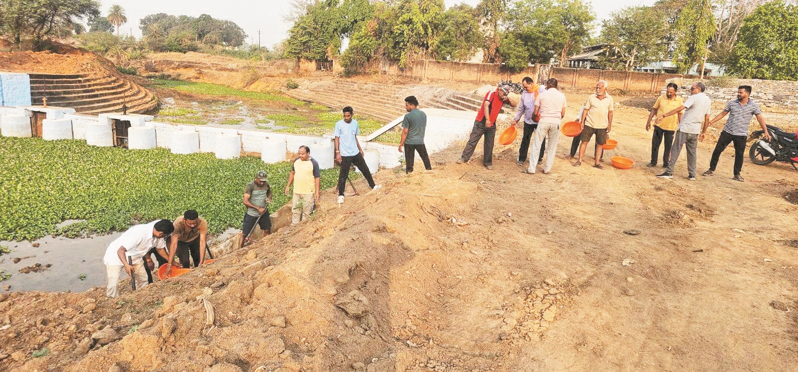 अविरल सितली निर्मल सितली अभियान में विशेष श्रमदान