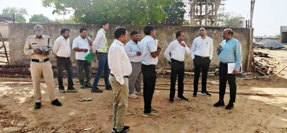 कलेक्टर ने उदयपुर विखं का किया निरीक्षण, समूह जलप्रदाय योजना में तेजी लाने निर्देश