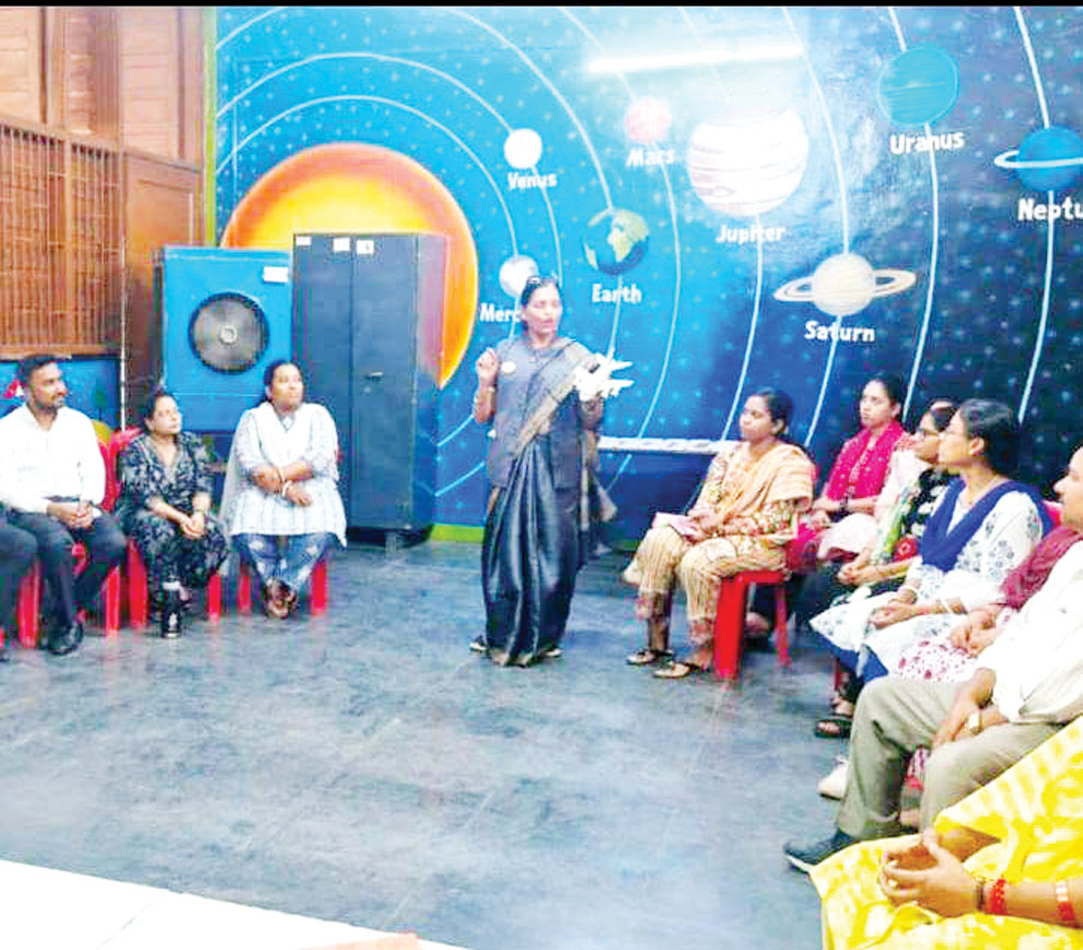 एनईपी अंतर्गत खिलौना आधारित शिक्षा पर कार्यशाला