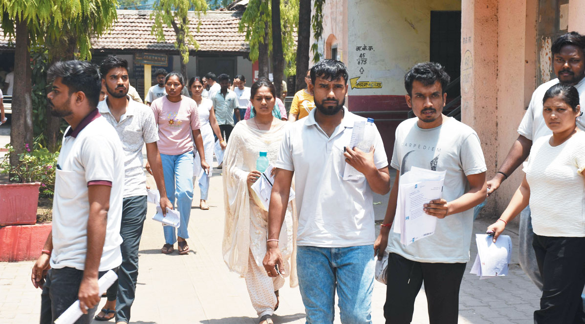 मंडी बोर्ड उप निरीक्षक भर्ती परीक्षा, 85215 अनुपस्थित