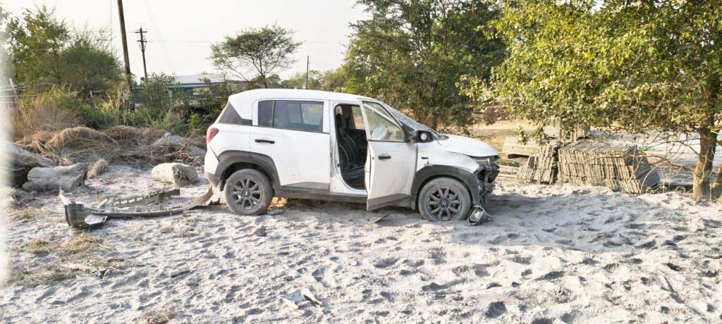 कार की ठोकर, ग्रामीण की मौत