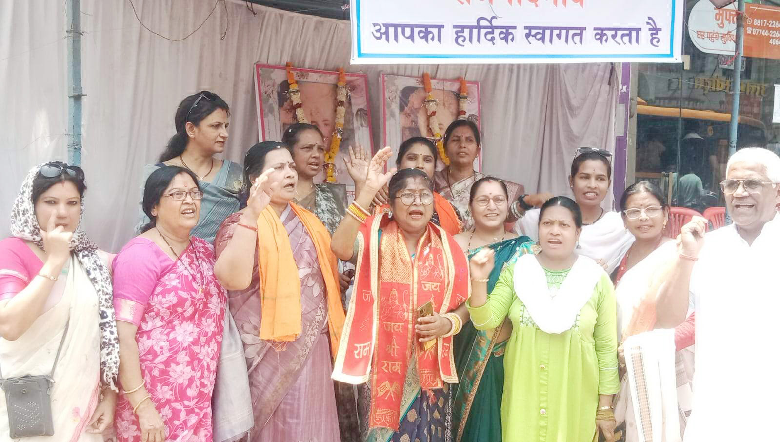 राजा की स्मृति में श्रद्धांजलि व सेवा कार्यक्रम