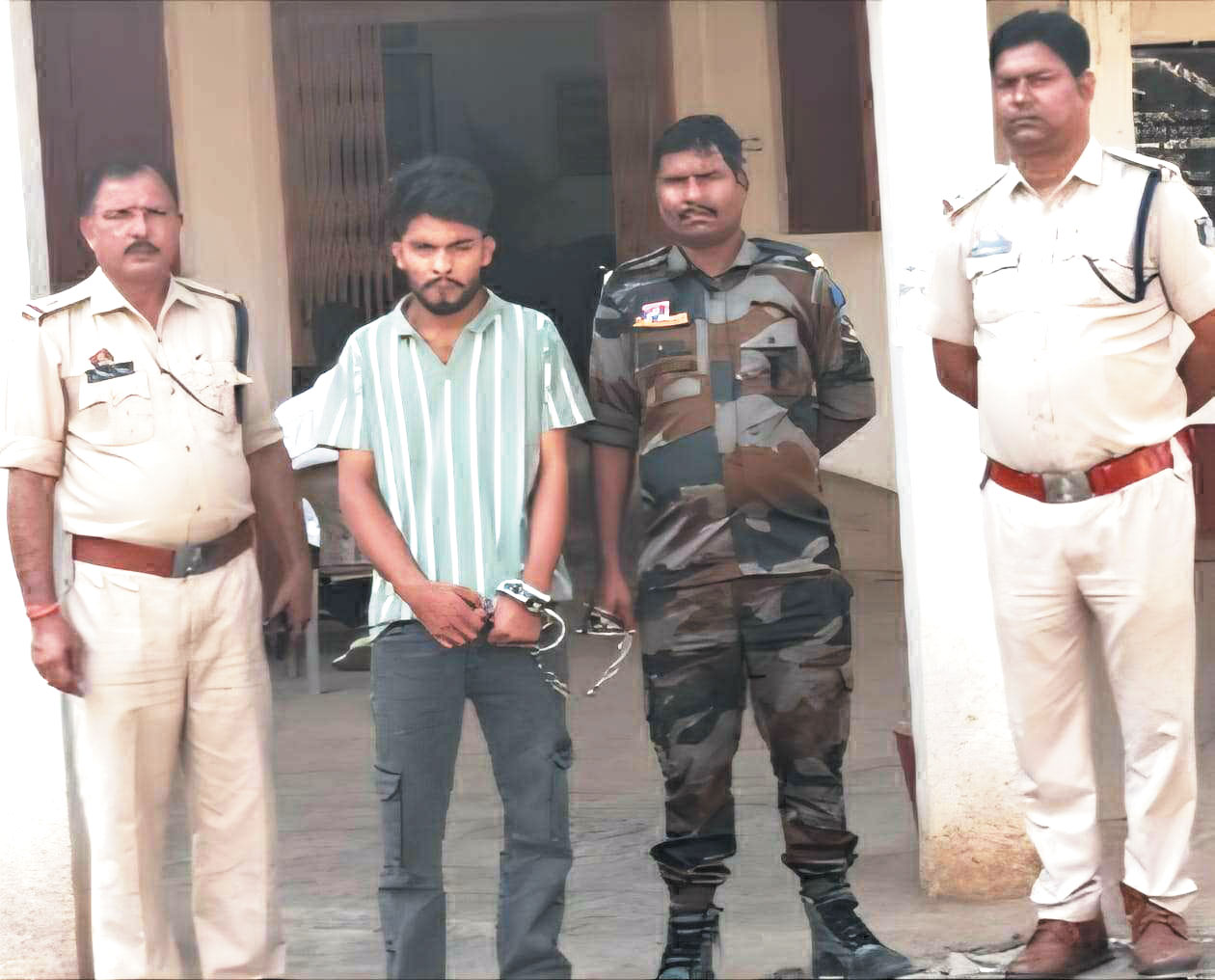 पेट्रोल पंप में चोरी, एक आरोपी गिरफ्तार