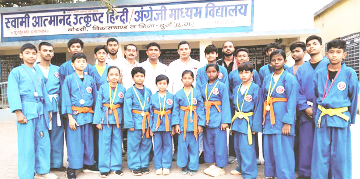 कुडो राष्ट्रीय प्रतियोगिता के लिए दुर्ग के खिलाडिय़ों का चयन