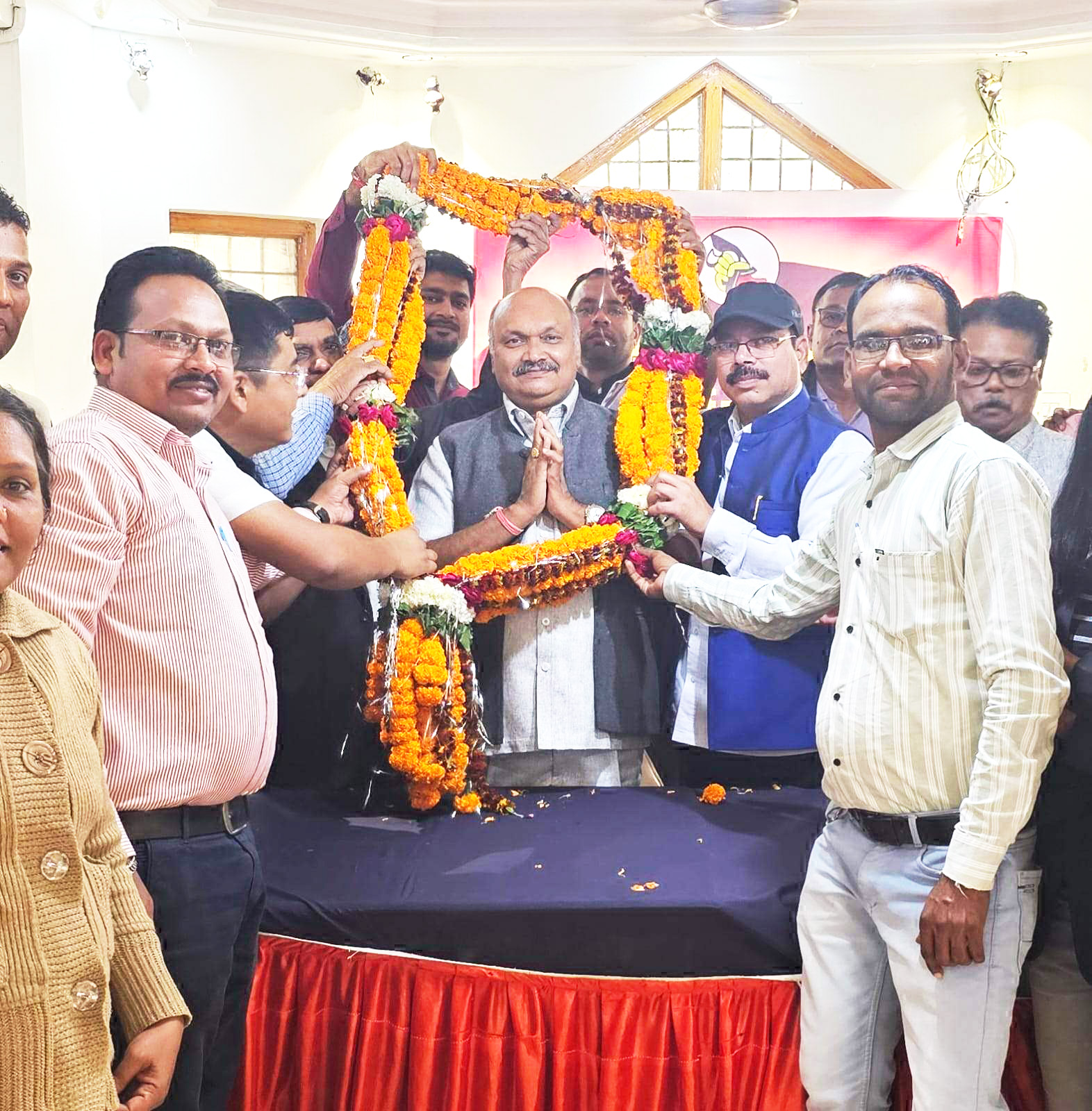 श्रमजीवी पत्रकार संघ के अरविंद अध्यक्ष पद पर निर्विरोध निर्वाचित