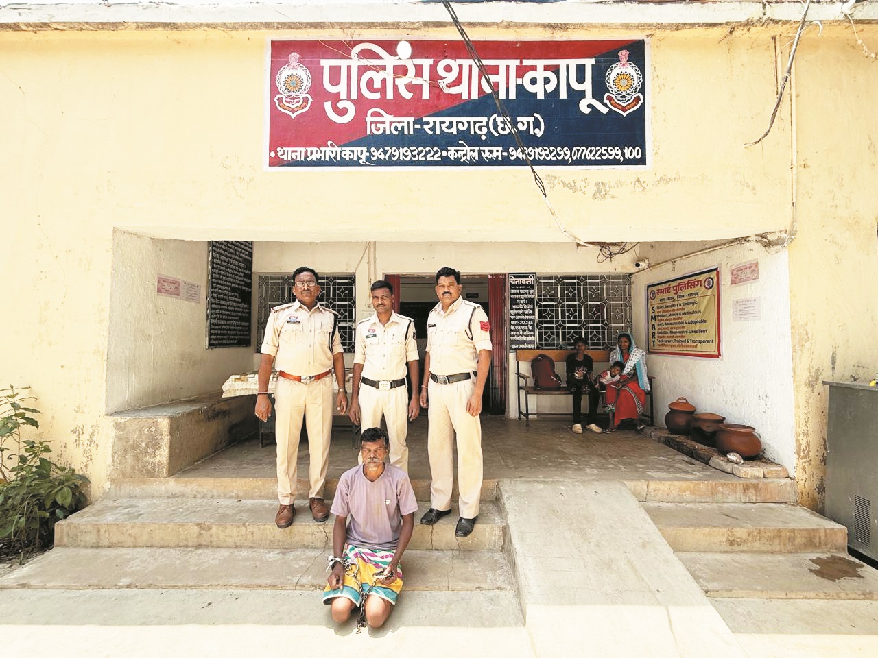 दादी की हत्या, आरोपी गिरफ्तार