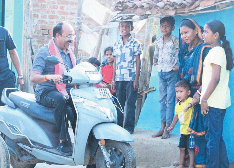 डिप्टी सीएम साव ने लोरमी में विकास कार्यों का किया निरीक्षण