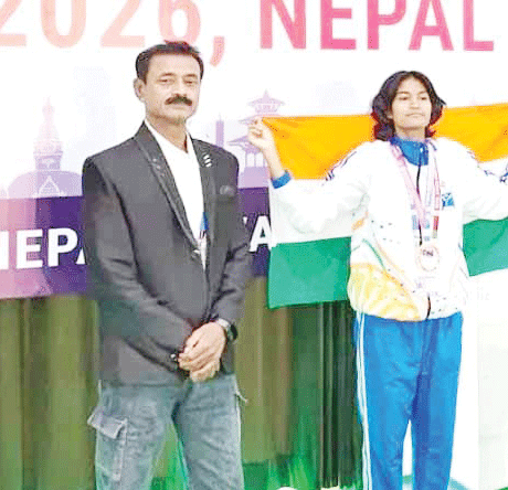 ओपीएस की हर्ष ने एशियाई स्वात चैंपियनशिप में जीता स्वर्ण