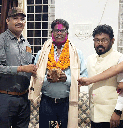सेवानिवृत पर सोनू नाग को विदाई