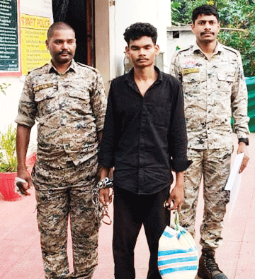 नाबालिग से रेप,आरोपी तमिलनाडु से गिरफ्तार
