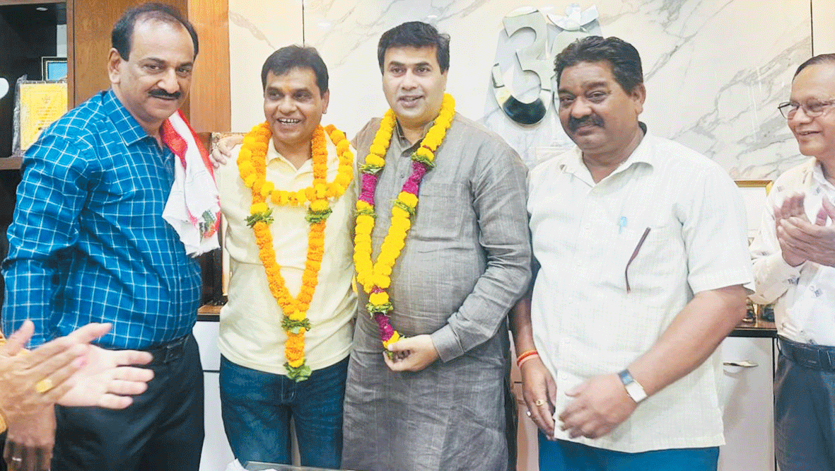 प्रकाश बने इंटक के दुर्ग शहर अध्यक्ष