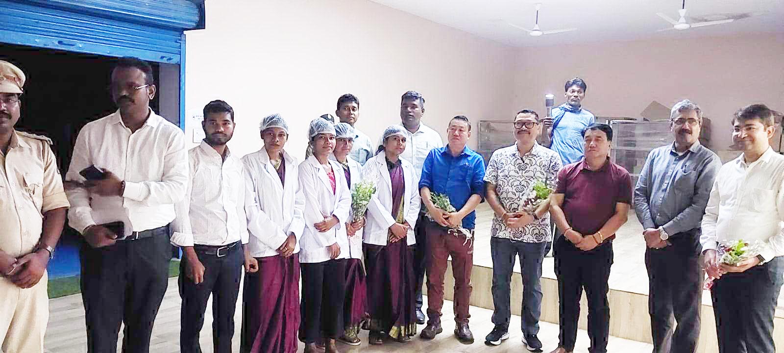 शहद प्रसंस्करण केंद्र बोड़ला का अरुणाचल प्रदेश के प्रतिनिधिमंडल ने किया दौरा