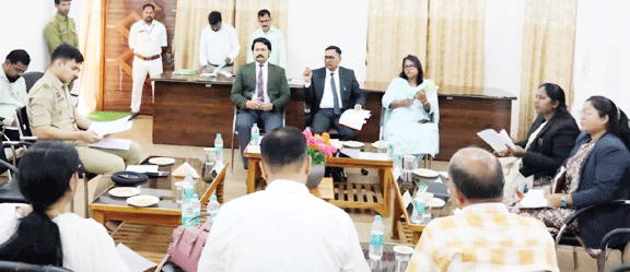 अण्डर ट्रायल रिव्यू कमेटी, मॉनिटरिंग सेल, लोक अदालत व हिट एंड रन मामलों पर बैठक