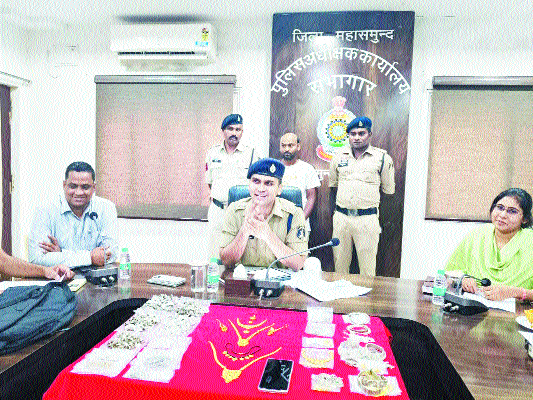 कई जिलों में 24 चोरियां, आरोपी गिरफ्तार