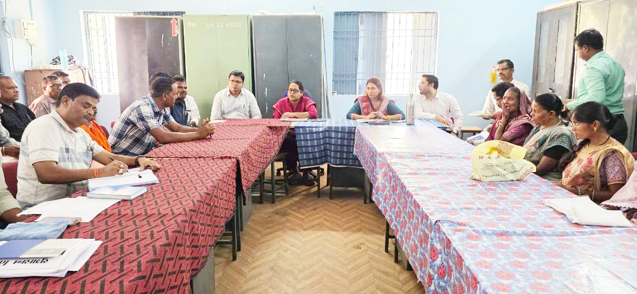 कलेक्टर ने की विकास कार्यों और जनसमस्याओं की समीक्षा