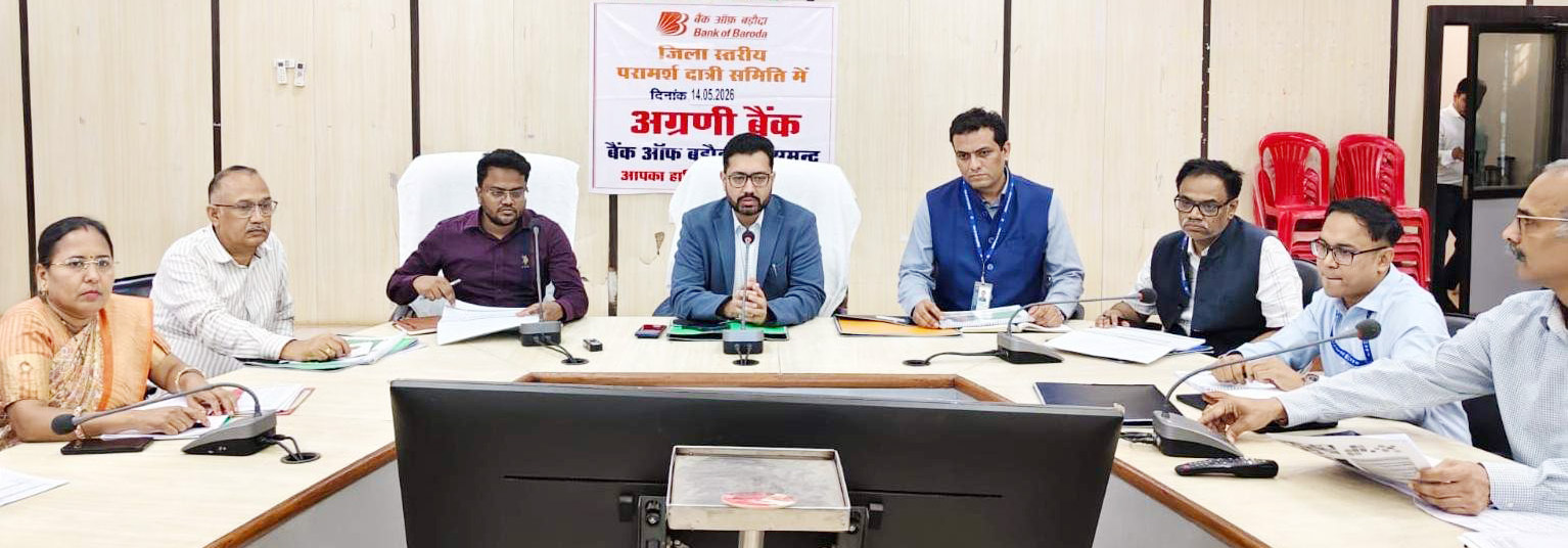 कलेक्टर ने की बैंकों के कामकाज की समीक्षा
