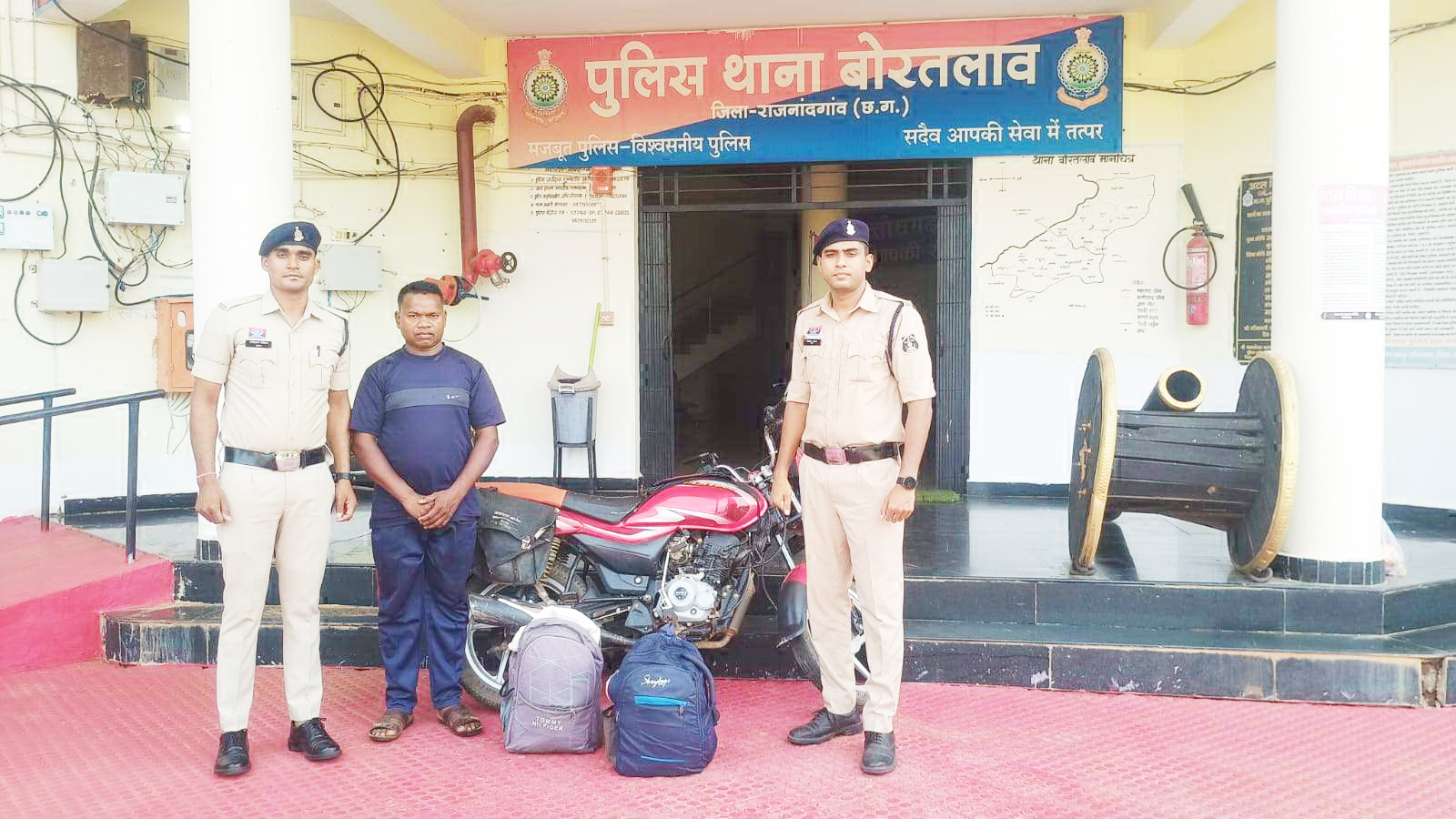 महाराष्ट्र का महुआ शराब परिवहन, आरोपी गिरफ्तार