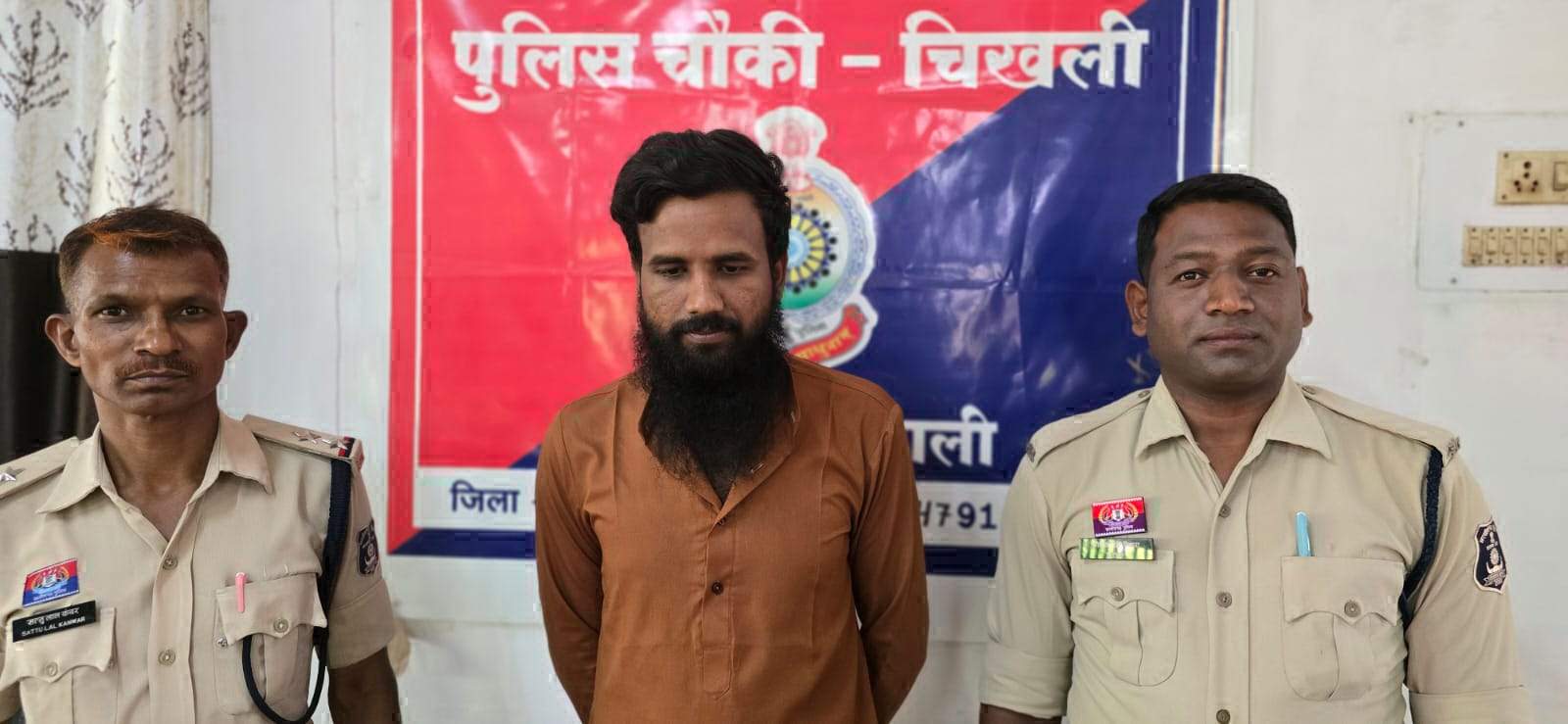 गांजा बिक्री का फरार  मुख्य आरोपी गिरफ्तार