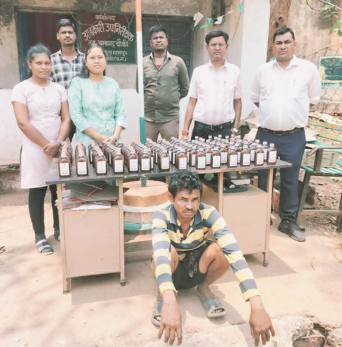 अवैध शराब परिवहन, 144  नग विदेशी मदिरा जब्त