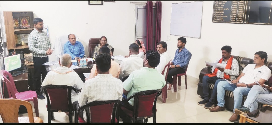 ठोस अपशिष्ट प्रबंधन नियम के क्रियान्वयन के लिए नगरीय निकाय में उच्च स्तरीय बैठक