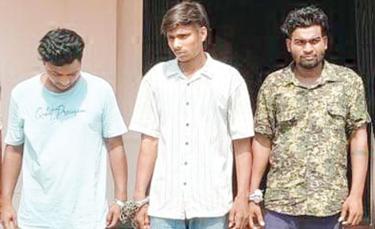 आरवीएच कालोनी  गैंगवॉर के 3 हमलावर गए जेल