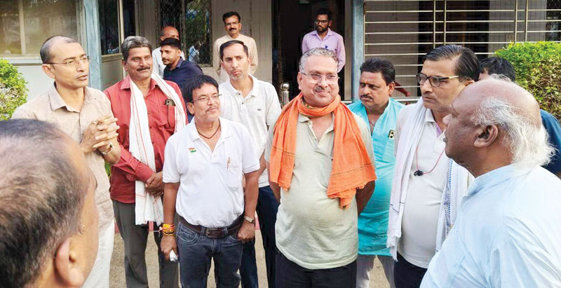 राजपुर में ऊंची नाली से राहत सांसद चिंतामणि महाराज की पहल पर होगा सुधार कार्य