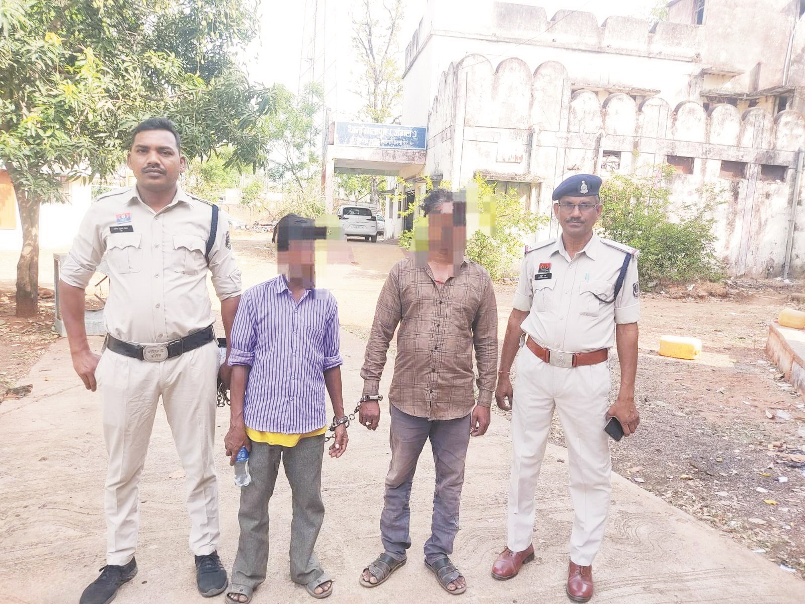 मवेशी तस्करी करते 2 आरोपी गिरफ्तार