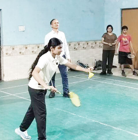 डब्ल्यूआरएस के समर कैंप में बैडमिंटन प्रतियोगिता