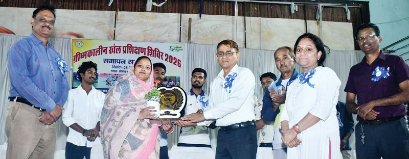 ग्रीष्मकालीन खेल प्रशिक्षण शिविर में निखरी प्रतिभाएं