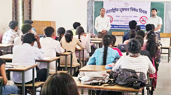 विश्व तंबाकू निषेध दिवस पर कई कार्यक्रम