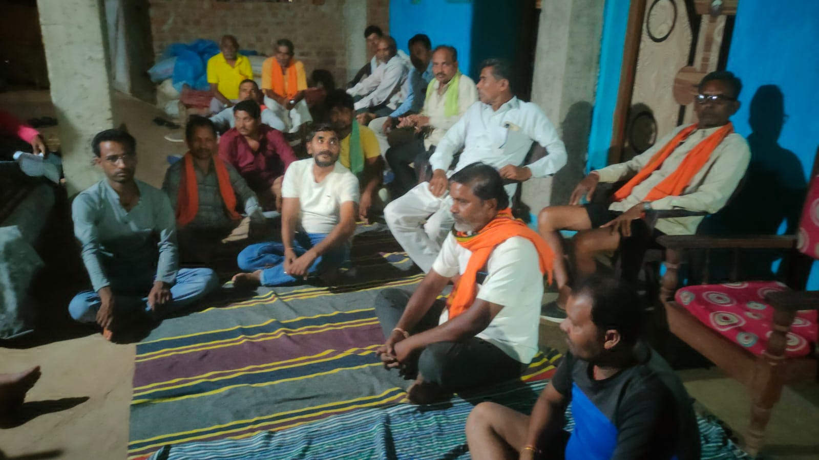 भाजपा हसदा शक्ति केंद्र की हुई बैठक