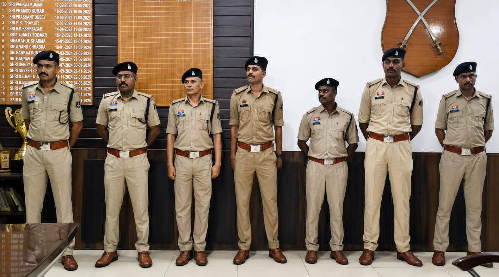 रायगढ़ को मिले 18 प्रशिक्षु उप निरीक्षक 
