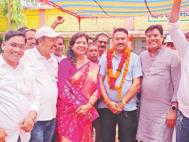 पलारी में कांग्रेस का कब्जा, यानेश साहू अध्यक्ष