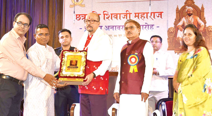 शिवाजी महाराज के आदर्श आज भी युवाओं के लिए प्रेरणास्रोत -डेका