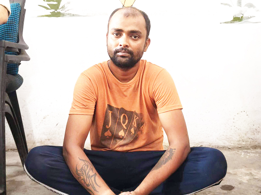 फरार गांजा तस्कर गिरफ्तार
