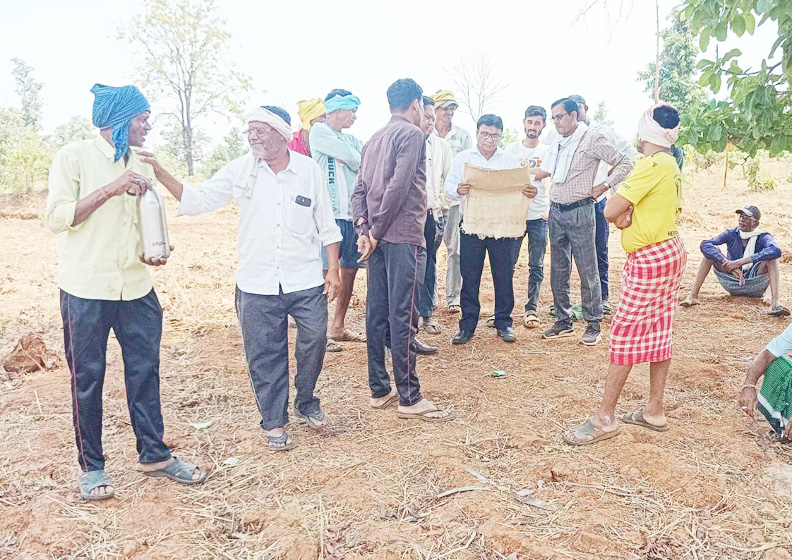 कलेक्टर जनदर्शन : पैतृक  कृषि भूमि हुई कब्जामुक्त