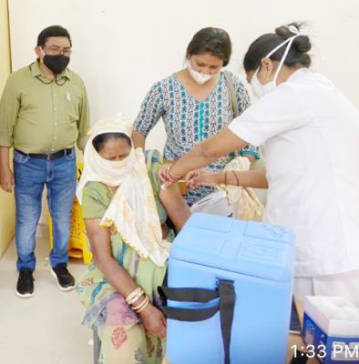 बसना दूसरा नगरीय निकाय बना, जहां सौ फीसदी कोरोना का दूसरा टीका लगा  