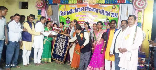 सिरजन लोक कला महोत्सव, कलाकारों ने बांधा समा