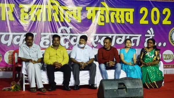 हस्तशिल्प महोत्सव में कलाकारों ने दिखाई प्रतिभा