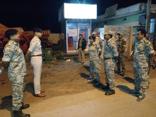   एसपी ने किया रात्रि गश्त  का आकस्मिक निरीक्षण